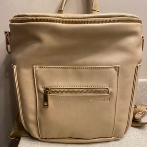 Mini fawn bag oat color